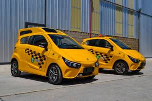 Volt Motors presentó a sus e-taxis que llegarán al mercado el año que viene.