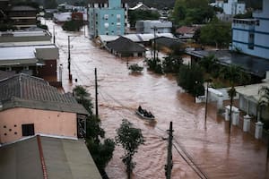 Ascienden a 59 los muertos por la crecida de los ríos en el sur de Brasil