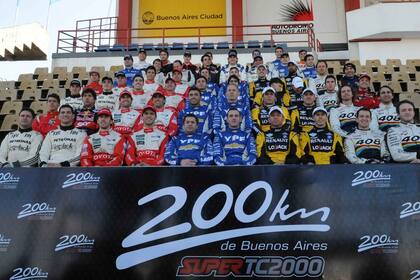 Volvió la tradicional foto en el palco porteño