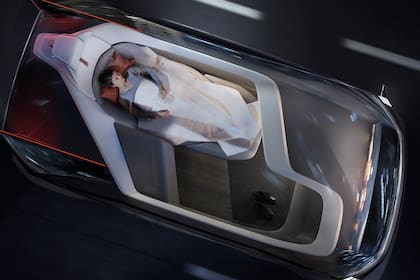 Volvo 360c Concept. El prototipo autónomo que permite configurar el interior, incluso para convertirlo en un dormitorio