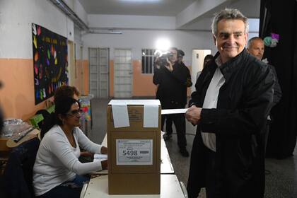 Votación de Agustín Rossi