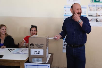 Votación de Gildo Insfran en la provincia de Formosa