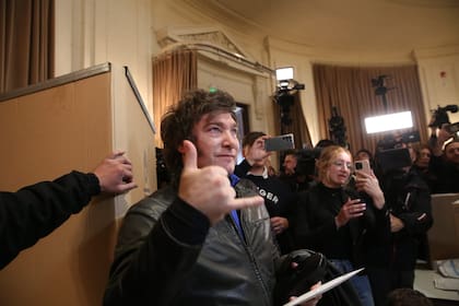 Votación de javier Milei en UTN sede Medrano