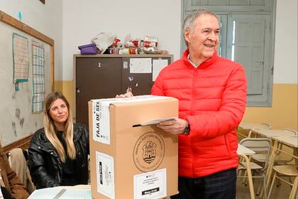 Votacion de Juan Schiaretti en Córdoba