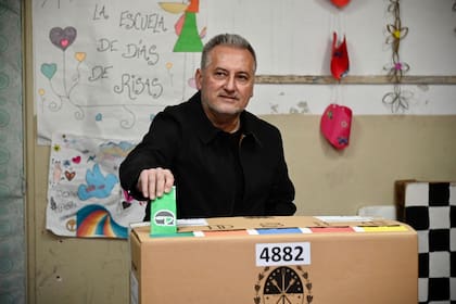 Votación de Marcelo Lewandowski en Santa Fe.