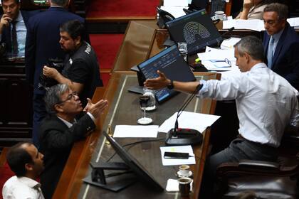 Votación durante el debate en particular de la "Ley Ómnibus"