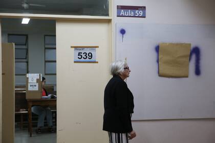 Votación en la Facultad de Derecho de la UBA
