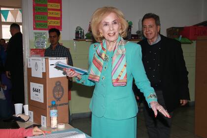 Votacion Mirtha Legrand elecciones octubre 2025