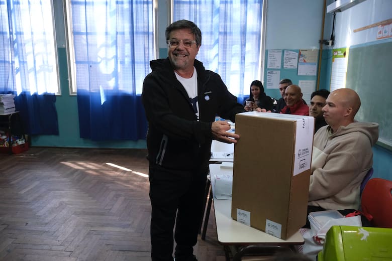 Votación Ricardo Caruso Lombardi en CABA
Alessia Maccioni - LA NACION