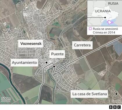 Voznesensk, una ciudad clave