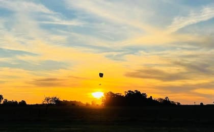 Vuelo de bautismo en paratrike