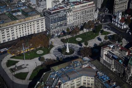Vuelo sobre la ciudad de Buenos Aires en el helicóptero de la Policía de la Ciudad