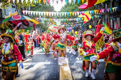 Vuelve el carnaval a las calles porteñas (Foto: Prensa GCBA)