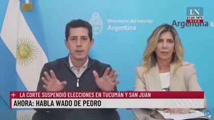 Wado de Pedro: “Proscribieron a Cristina y quieren proscribir el voto de tucumanos y sanjuaninos”