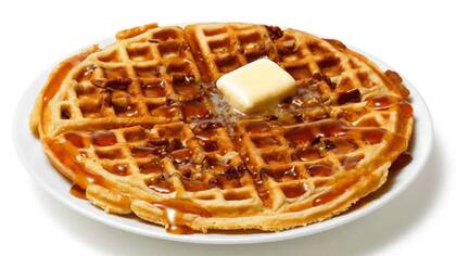 Waffle de nuez pecán de Waffle House, un éxito entre los fanáticos (Food Nwtwork)