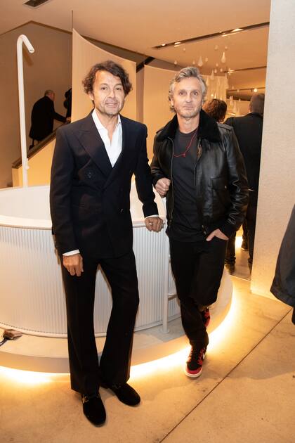 Wally Diamante y el chef Pablo Massey