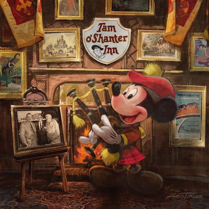 Walt Disney solía comer junto a su equipo de trabajo en The Tam O’Shanter porque su empresa no tenía cafetería (Tam O'Shanter)