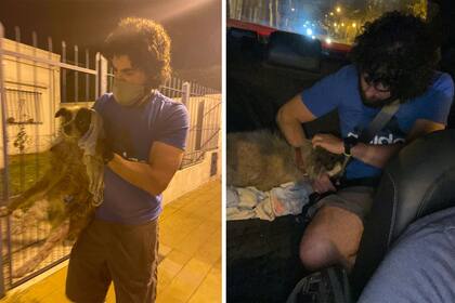 Walter, el marido de Adriana, no dudó un instante en brindar ayuda a Abrumi.