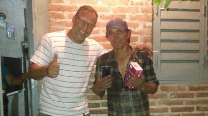 Walter llegó a la noche a su casa y se sorprendió por la repercusiones de su gesto