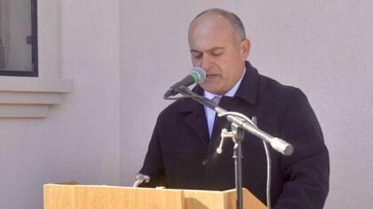 Walter Sola, jefe comunal de Villa Saralegui, Santa Fe