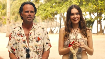 Walton Goggins y Aimee Lou Woods, candidatos por The White Lotus, la serie con más nominaciones