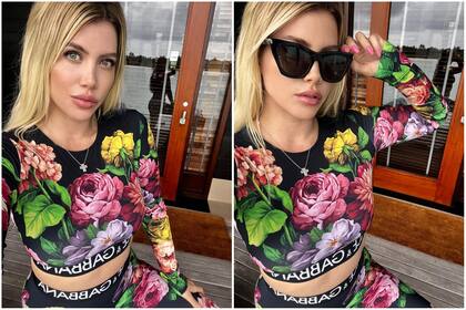 Wanda compartió su look para disfrutar de las islas Maldivas (Foto: Instagram @wanda_nara)