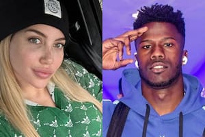 Wanda Nara admitió que tuvo un romance con el futbolista Keita Baldé (Foto: Instagram @wanda_nara /@keitabaldeofficial)