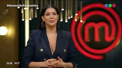 Wanda Nara como conductora de MasterChef