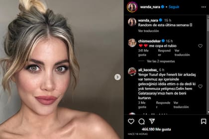 Wanda Nara compartió en redes sociales cómo fue su última semana (Foto Instagram @wanda_nara)