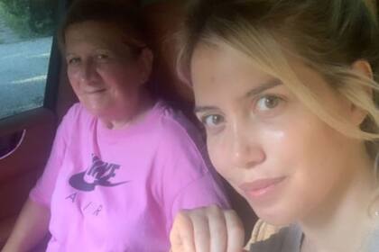 Wanda Nara con Carmen Cisnero, su exempleada (Foto: Instagram @wanda_nara)