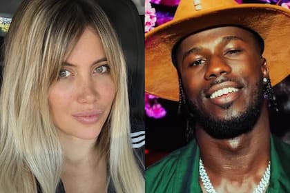 Wanda Nara confirmó en LAM que tuvo un romance con Keita Baldé (Foto: Instagram @wanda_nara / @keitabaldeofficial)