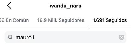 Wanda Nara dejó de seguir a Mauro Icardi en redes: ¿están separados?