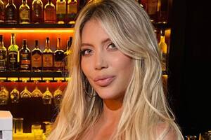 Wanda Nara en modo Amber Heard: el look con el que se presentó en la audiencia por su divorcio con Icardi (Foto: Instagram/@wanda_nara)