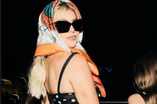 Wanda Nara explicó por qué innovó con su look en los Martín Fierro