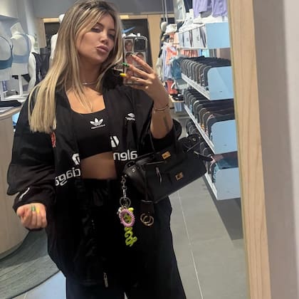Wanda Nara estuvo el fin de semana en Brasil para cumplir compromisos laborales (Foto: Instagram @wanda_nara)