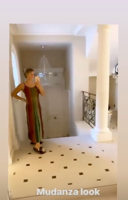 Wanda Nara explicó que todavía no cuenta con su ropa