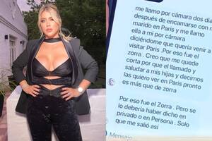 Wanda Nara le envió un revelador mensaje a Ángel de Brito sobre Mauro Icardi y la "China" Suárez