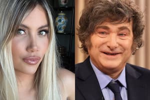 Wanda Nara le habló a Javier Milei a través de sus stories de Instagram