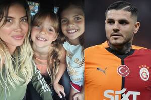 Wanda Nara le regaló a Francesca un gatito por su cumpleaños y el nombre que eligieron fue tomado como una indirecta a Mauro Icardi (Foto: Instagram @wanda_nara / @mauroicardi)