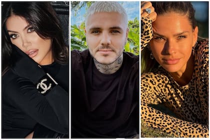 Wanda Nara, Mauro Icardi y La China Suárez