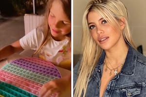Wanda Nara mostró a sus hijas con un nuevo juguete infantil de moda y quiso saber la razón del suceso