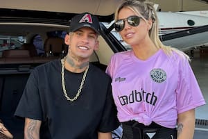 Wanda Nara preparó una sorpresa para L-Gante que lo deslumbró