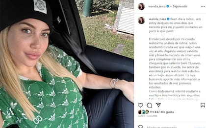 Wanda Nara publicó su descargo en Instagram y apuntó contra los dichos en su contra