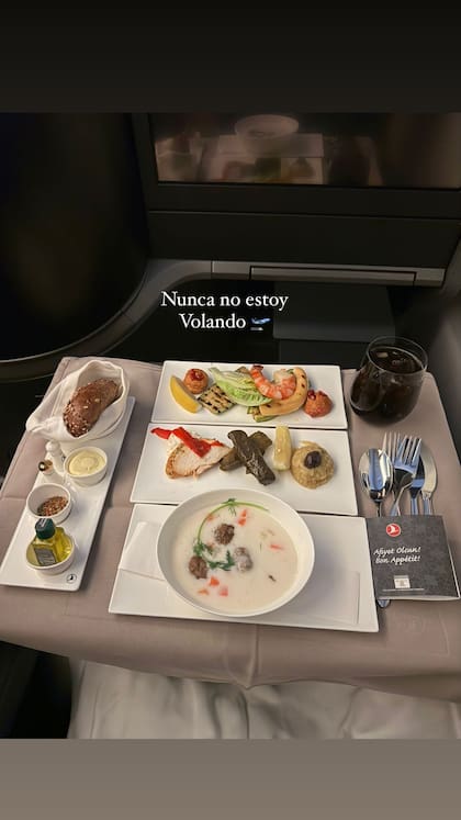 Wanda Nara regresó a Turquía tras unas vacaciones familiares en Dubai