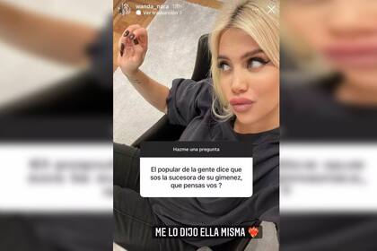 Wanda Nara respondió sobre su futuro en la televisión (Foto Instagram @wanda_nara)