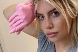 Wanda Nara se animó a mostrarse con lágrimas en los ojos