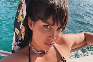 Wanda Nara sorprendió con una postal durante sus vacaciones en Miami (Captura: Instagram)