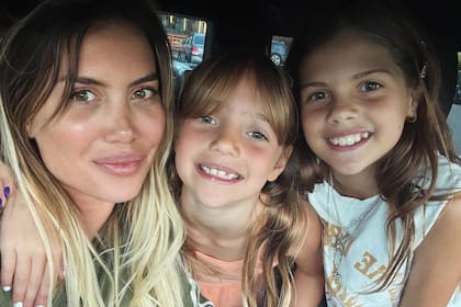 Wanda Nara sostuvo que sus hijas están al tanto de todo lo referido a la China Suárez