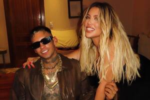 Wanda Nara y L-Gante celebraran el Día de los Enamorados por primera vez juntos