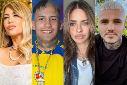 Wanda Nara y L-Gante cenaron en el mismo lugar que la China Suárez y Mauro Icardi (Foto: Instagram)